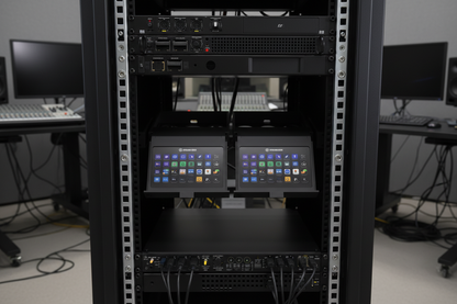 Double Streamdeck XL in a rack